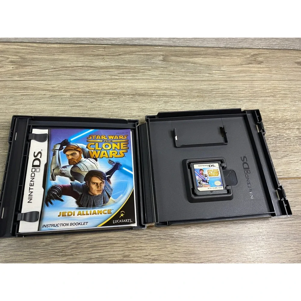 Star Wars The Clone Wars Jedi Alliance Nintendo DS CIB‎ NTR-CLWE-USA LucasArts